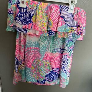 LILLY PULITZER TUBE TOP